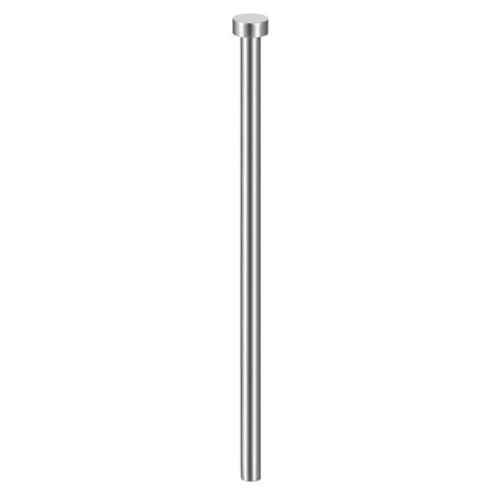 Uxcell Straight Ejector Pin 1/4 Dia 150mm (5.9 ) Long GCR15 Round Tip Straight Punch