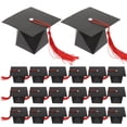 thumbnail image 1 of 50 cajas de dulces de graduación con forma de birrete de doctorado, caja de regalo para dulces de graduación y galletas., 1 of 7