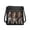 Basset Hound Print, variant on Tutolipy Adjustable Strap Purse Satchel for Daily Shopping, PU Material Waterproof Shoulder Bag, Hummingbird Floral Design