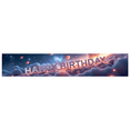 thumbnail image 3 of Neon Style Happy Birthday Banner with Flaming Footballs Party Decoration Backdrop for Birthday Parties Photography Props Sports Themed Events Celebration Decorations, 3 of 8