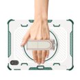 thumbnail image 4 of iPad 10th Generation Case 2022,TECH CIRCLE Military Grade Heavy Duty Shockproof Silicone Protective Cover for iPad 10th Gen 10.9 Inch 360° Rotatable Stand Pencil Holde Case for Girl Boy,Green, 4 of 9