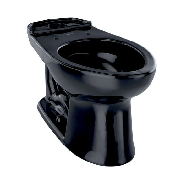TOTO Eco Drake and Drake ADA Height Elongated Toilet Bowl, Ebony - C744EL#51