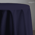 thumbnail image 2 of Mantel Para Mesa Redonda Medida 2.90 Diámetro Azul Marino, 2 of 5