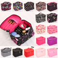 thumbnail image 2 of Bolsas de cosméticos impermeables de alta capacidad para mujer, Neceser de maquillaje portátil, Neceser de aseo, organizador de viaje, estuche de almacenamiento qiuyongming unisex, 2 of 2