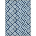 thumbnail image 2 of Addison Rugs Chantille Indoor/Outdoor Transitional Diamonds Navy Washable Rectangle Rug, 10' x 14', 2 of 6