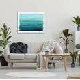 thumbnail image 2 of Stupell Industries Turquoise Gradient Shape Painting Graphic Art Gallery Wrapped Canvas Print Wall Art, Design by Allie Corbin, 2 of 7