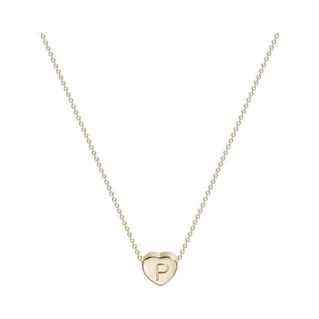 Collar para mujer, joyería para mujer, joyería de moda para mujer, regalo para mujer, 26 collares con colgante de cadena con nombre y letras en inglés, joyería, collares de moda.