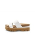 thumbnail image 2 of DREAM PAIRS Women's Platform Wedge Slide Sandals Slip on Comfortable Beach Sandals 2-Strap Cork Fashion Sandal with Arch Support, 2 of 6