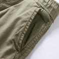 thumbnail image 4 of LYMAYTER‌ ‌‌Retro Cargo Shorts for Men Lightweight Hiking Shorts Summer Casual Sports Outdoor Shorts 29-40, 4 of 10