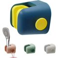 thumbnail image 1 of Shower Holder, Mounting Head, Shake, Adjustable Nozzle for Bathroom, Flower Drying, Shower Base (Sea Blue), 1 of 5