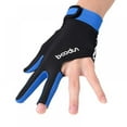 thumbnail image 5 of Man Women Elastic Billiard Pool Glove 3 Fingers Show Snooker Cue Glove on Left Hand, 5 of 5