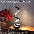 thumbnail image 5 of Modern Minimalist Dimmable Table Lamp 3W 3-Color LED Bedside Desk Light | Adjustable Brightness | 3000-6500K | 29x10.5cm | Home Office Nightstand Bedroom Decor, 5 of 9
