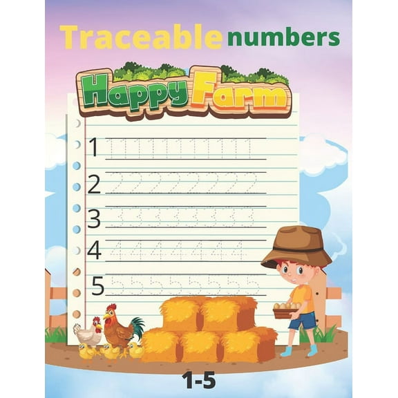 Traceable numbers 1-5, (Paperback)