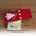 thumbnail image 4 of Becaristey 4 Pieces/Set Christmas Tree Dinnerware Bag Storage Pack Decoration Chopstick Organizer Fork Holiday Party Red, 4 of 6
