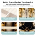 thumbnail image 3 of Bee Travel Portable Square Jewelry Box - Bracelet Holder and Jewelry Stand - Ideal for Rings, Earrings, Necklaces, and Bracelets - Suitable for Girls and Women, 3 of 6