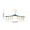 Yellow, variant on Clothes Hangers Suction Cup Folding Socks Hanger Drying Rack Household Clothes Hanger Clothes Hanger Multi-clip