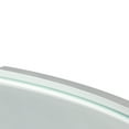 thumbnail image 4 of Miroir Rond Encadré London - Vaporisation Argentée - 19 Pouces x 19 Pouces, 4 of 7