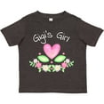 thumbnail image 3 of Inktastic Gigi's Girl- Heart Flowers Girls Toddler T-Shirt, 3 of 5