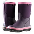 thumbnail image 4 of MCIKCC Kids Waterproof Rubber Rain/Snow Boots for Toddler Boys & Girls, Purple/Pink, 2, 4 of 6