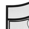 thumbnail image 4 of Vanity Art 2 Panel Iron Fireplace Screen | Heavy-Duty and Heat-Resistant Elegant 2 Panel Unique Pattern Iron Fireplace Screen with 31.1-inch Height, Black, MLT2077FP-BK, 4 of 9