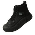 thumbnail image 6 of Abbraccia Women High Top s Casual Shoes Nonslip Boots Bootie for Trekking Autumn Hiking Female , Black 37, 6 of 9