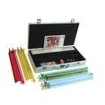 thumbnail image 2 of White Swan Mah Jongg (TM) - Ivory Tiles - Pusher Arms - Aluminum Case - Silver, 2 of 10