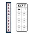 thumbnail image 6 of Table Runner Dresser Scarves 108 Inch Long, Flag Day Red Blue Patriotic Star on White Linen Dining Table Runners Freedom Independence Celebration Tabletop Scarf for Wedding Holiday Party Kitchen, 6 of 9