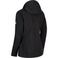 thumbnail image 2 of Regatta - Chaqueta modelo Wentwood III con capucha para mujer (Negro) Regatta UTRG3730_P, 2 of 6