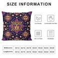 thumbnail image 5 of Leisuo and Moon Throw Pillow Covers and Moon Square Pillowcases Cushion Cover for Room Sofa Chair Bed Home Decor, 5 of 5