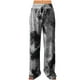thumbnail image 2 of ICHUANYI Clearance Fashion Women Print Lightweight And Breathab Casual Loose Trouser Wide Leg Pants(Gray, S) ICHUANYI WER2023080916742, 2 of 7