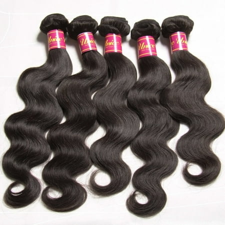 UNice Hair Peruvian Virgin Human Hair Extensions Body Wave 4 (Best Peruvian Hair Vendor)