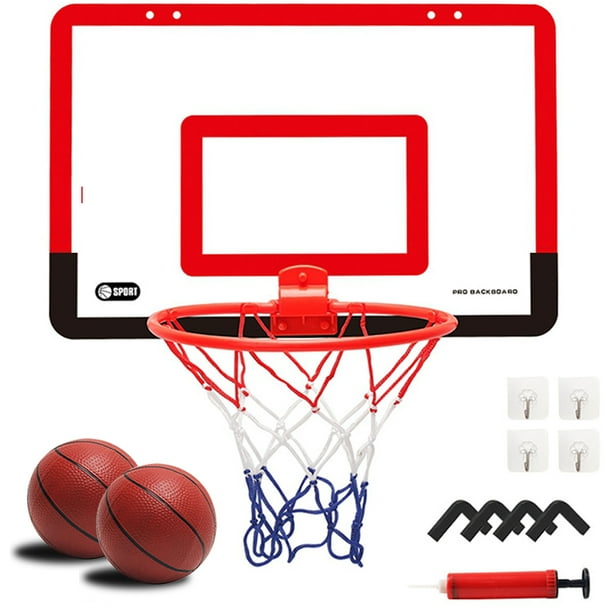 Lvelia Mini Basketball Hoop Indoors for Kids Toddlers, Wall Mounted