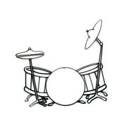 World Unique DS-1120 Drum Set - 25 x 24 x 0.5 in.