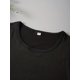 thumbnail image 4 of Flowers & Letter Print T-shirt, Casual Crew Neck Short Sleeve Be Kind T-shirt, Women's Clothing Tee Tee For Adult, Men, Women, Teen, Teenager, Adolescent, Youth, 4 of 5
