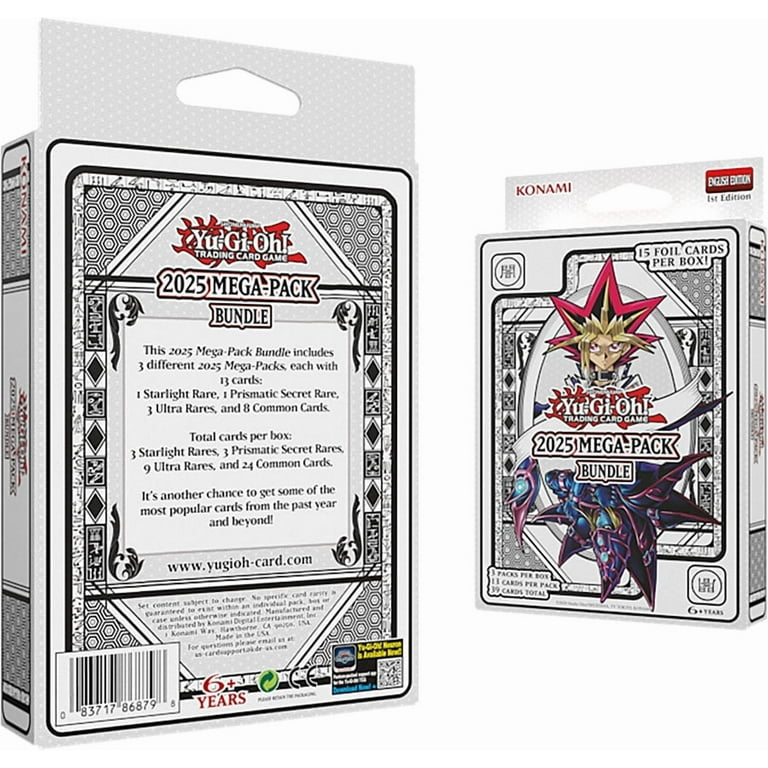 Yu-Gi-Oh 2025 Mega-Pack Bundle Box - ( Trading Cards