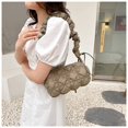 thumbnail image 4 of Bolso Bandolera Mujer Cloud Crossbody Plisado Cilíndrico Axila Verde, 4 of 8