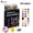 24 colors, variant on 12/24/36/48/72 Colors Dual Tip Acrylic Paint Pens Markers for Wood Canvas Stone Rock Painting Glass Ceramic Surfaces DIY Crafts