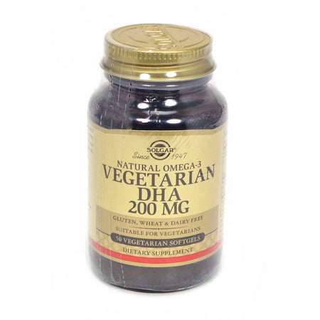 Solgar Natural Omega-3 Vegetarian DHA 200 mg - 50 Vegetarian