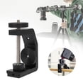 thumbnail image 3 of Aluminum Clamp Camera Mount Stand 1/4in Screw, AntiRust, Universal Interface, Shock Absorption, Desktop Light Stand Use for Phones, Sports, Mirrorless Cameras, 3 of 7