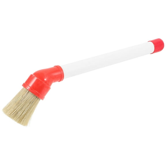 LEORX 1Pack Car Detailing Wheel Brush Multi Color with Ergonomic Handle for Tire Cleaning