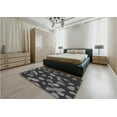 thumbnail image 5 of Ahgly Company Machine Washable Indoor Rectangle Transitional Charcoal Black Area Rugs, 2' x 5', 5 of 7