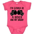 thumbnail image 3 of Inktastic Boxer Like Daddy Boxing Boys or Girls Baby Bodysuit, 3 of 5