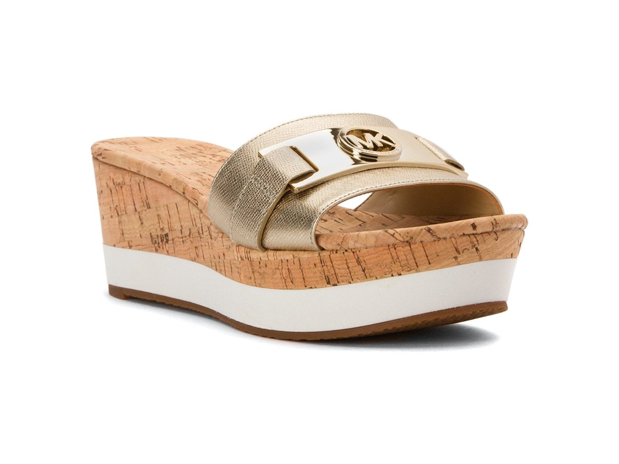 michael kors gold platform