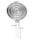 thumbnail image 2 of Difusor de calor de doble espesor con reductor de llama y placa de cocción lenta, de acero inoxidable para cocinas eléctricas y de gas., 2 of 5