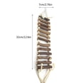 thumbnail image 5 of Waiimak Parrot Log Suspension With Leather Ladder Soft Toy Original Block Splicing, 5 of 5
