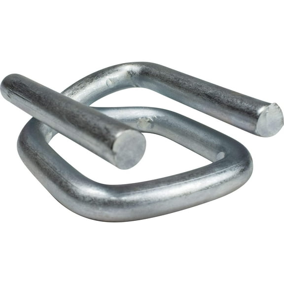 Extra Heavy Duty 1-1/4" Wire Buckles for Cord  Polyester Strapping - Box of 250 - P114WB3-GA/PH