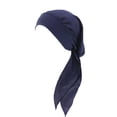 thumbnail image 1 of Foulard pour Femmes Mode Pré-Noué Pratique Polyvalent Respirant Confortable Accessoire Cheveux Marine, 1 of 6