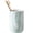Green Marble, variant on Toothbrush Holder - Ceramic Toothbrush Holder for Bathrooms