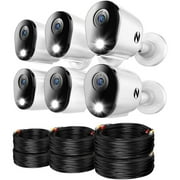 Night Owl 2-Way Audio 12 Channel DVR Security System with 2TB Hard Drive and 6 Wired 4K Deterrence Cameras