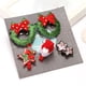 thumbnail image 4 of Rebajas por Tiempo Limitado, Juego de regalo de monturas de gafas para niñas, disfraz de Navidad, horquillas para el pelo, juego de monturas de gafas Akmoler, 4 of 9